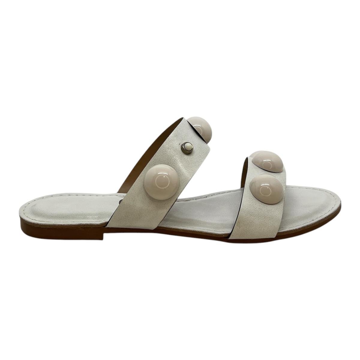 CHINELO D´CAPRI FEMININA RASTEIRA CASUAL 364 OFF WHITE