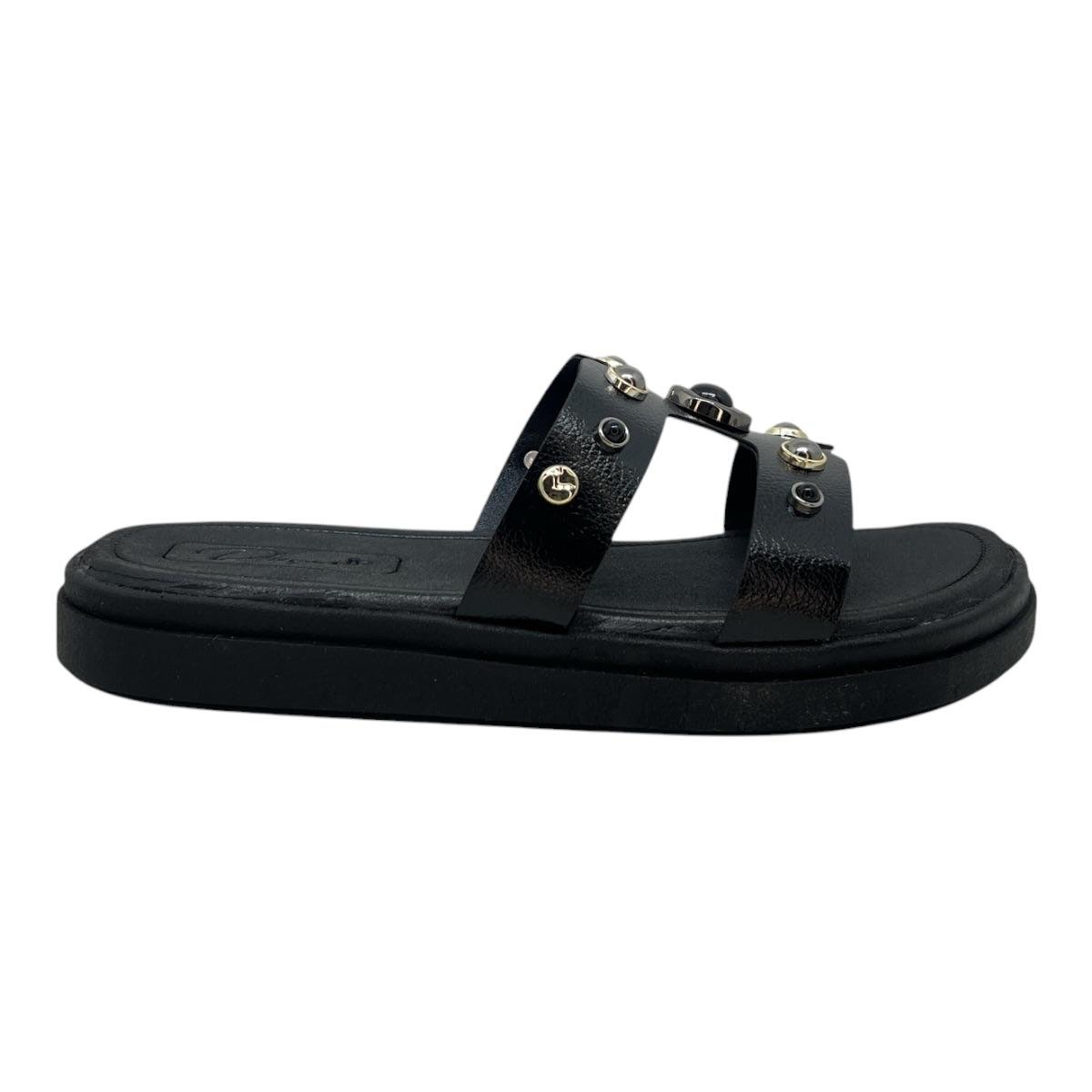 TAMANCO D´CAPRI FEMININO PLATAFORMA CASUAL 655 PRETO