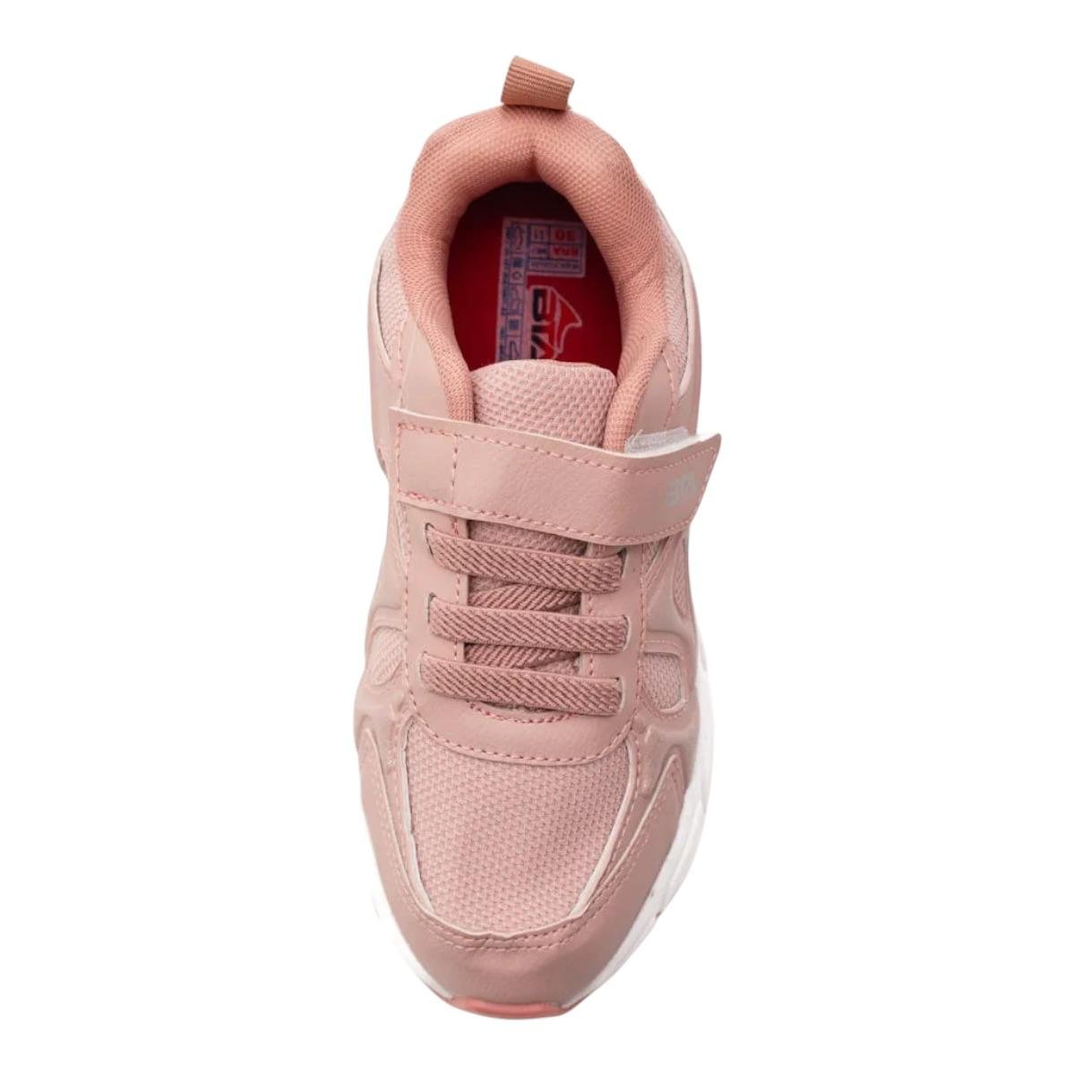TENIS BATATINHA INFANTIL MENINA PLATAFORMA CASUAL 4000 NUDE Rosa 2