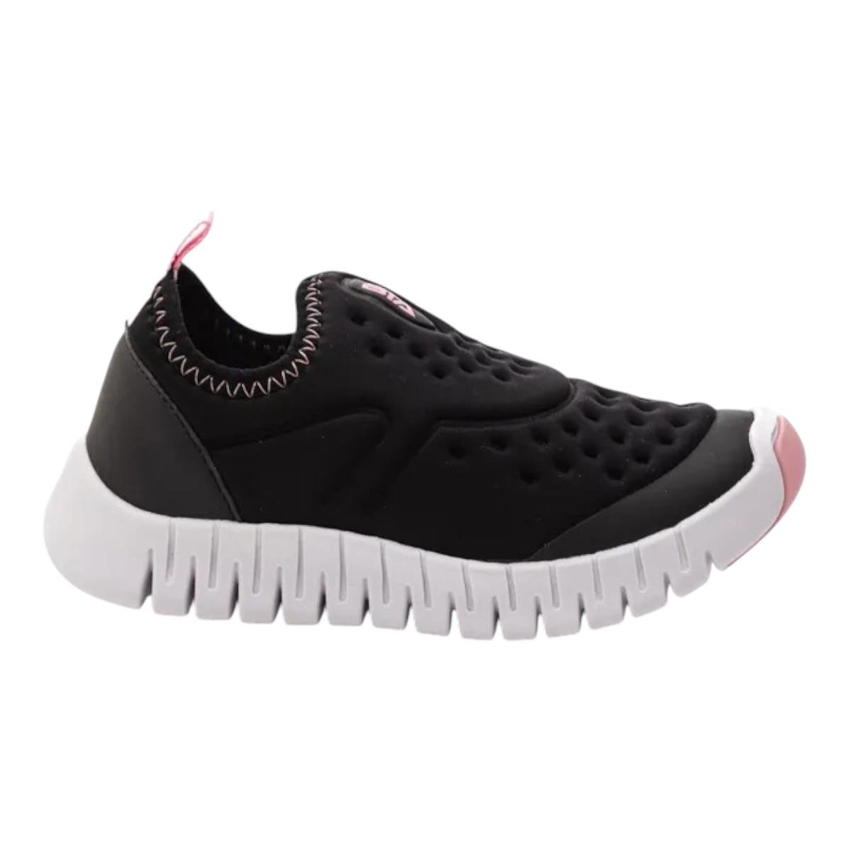 TENIS BATATINHA INFANTIL MENINA PLATAFORMA CASUAL 3004 PRETO