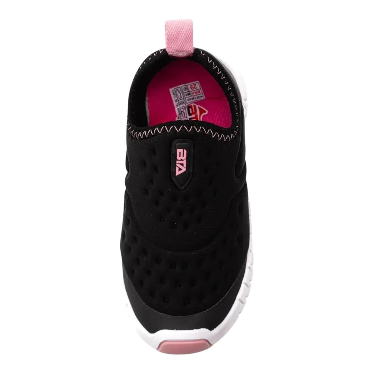 TENIS BATATINHA INFANTIL MENINA PLATAFORMA CASUAL 3004 PRETO Preto 2