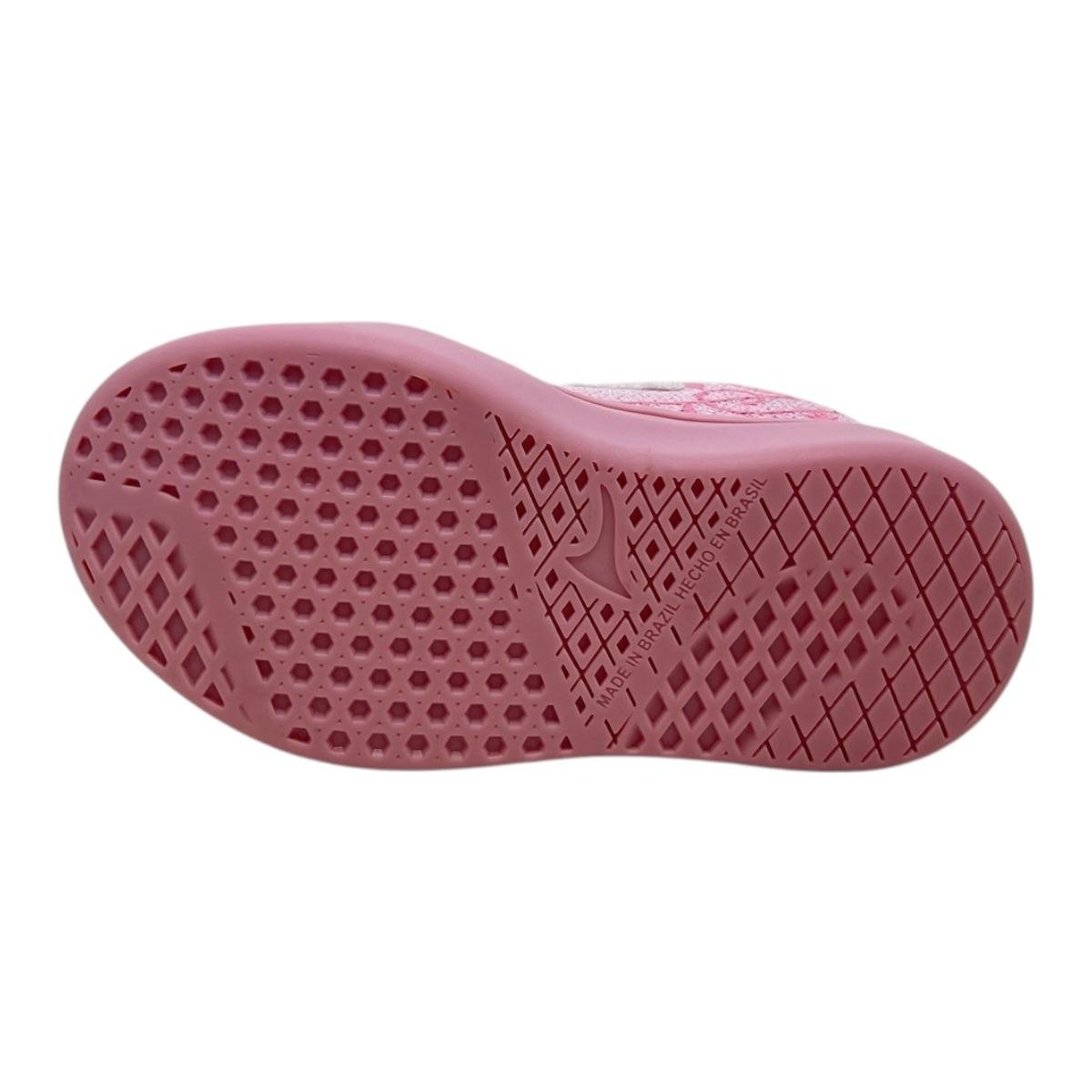TENIS BATATINHA INFANTIL MENINA LED CASUAL 088 ROSA Rosa 4