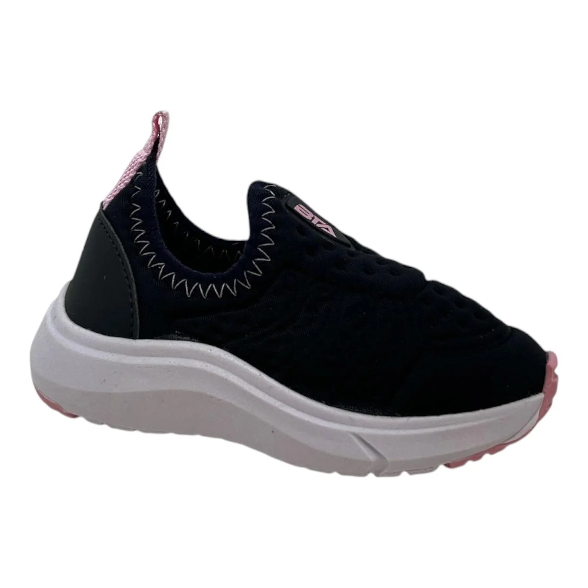 TENIS BATATINHA INFANTIL MENINA PLATAFORMA CASUAL 066 PRETO Preto 2
