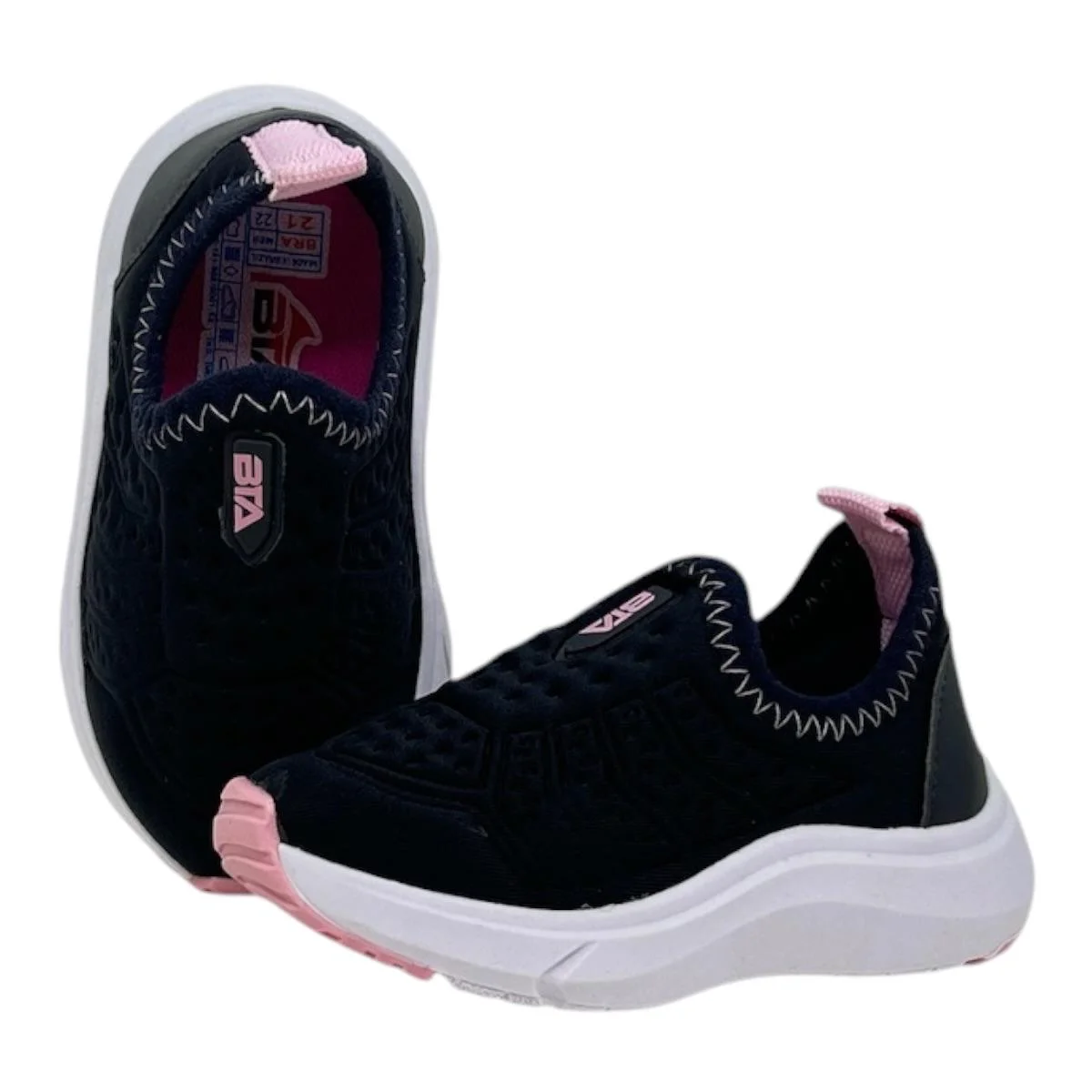 TENIS BATATINHA INFANTIL MENINA PLATAFORMA CASUAL 066 PRETO Preto 3