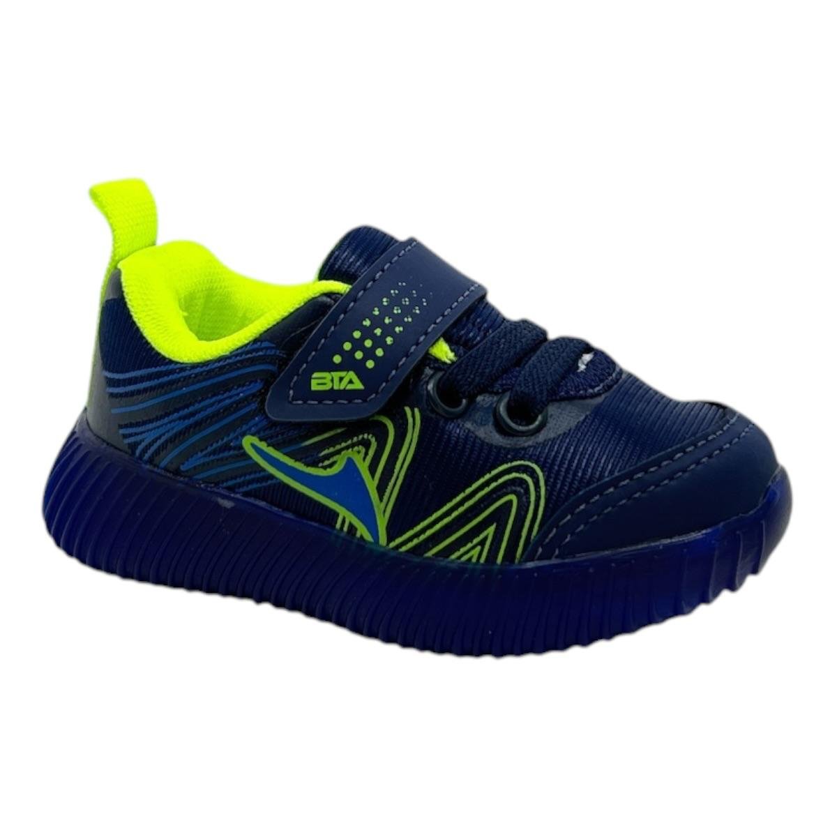 TENIS BATATINHA INFANTIL MENINO LED CASUAL 173 MARINHO Azul Marinho 2
