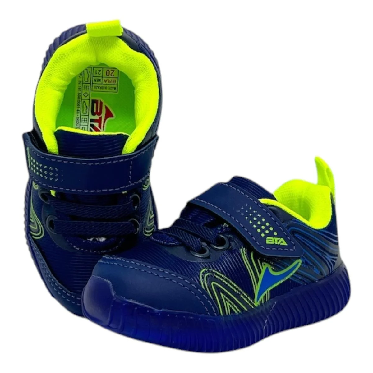 TENIS BATATINHA INFANTIL MENINO LED CASUAL 173 MARINHO Azul Marinho 3