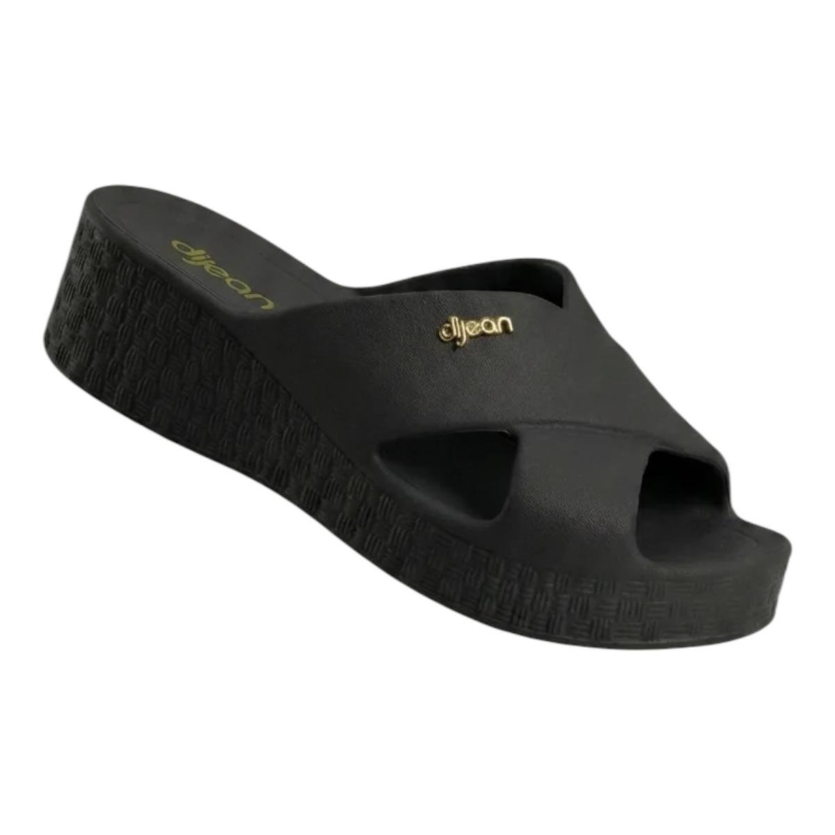 TAMANCO DIJEAN FEMININO PLATAFORMA CASUAL 33100001 PRETO Preto 3