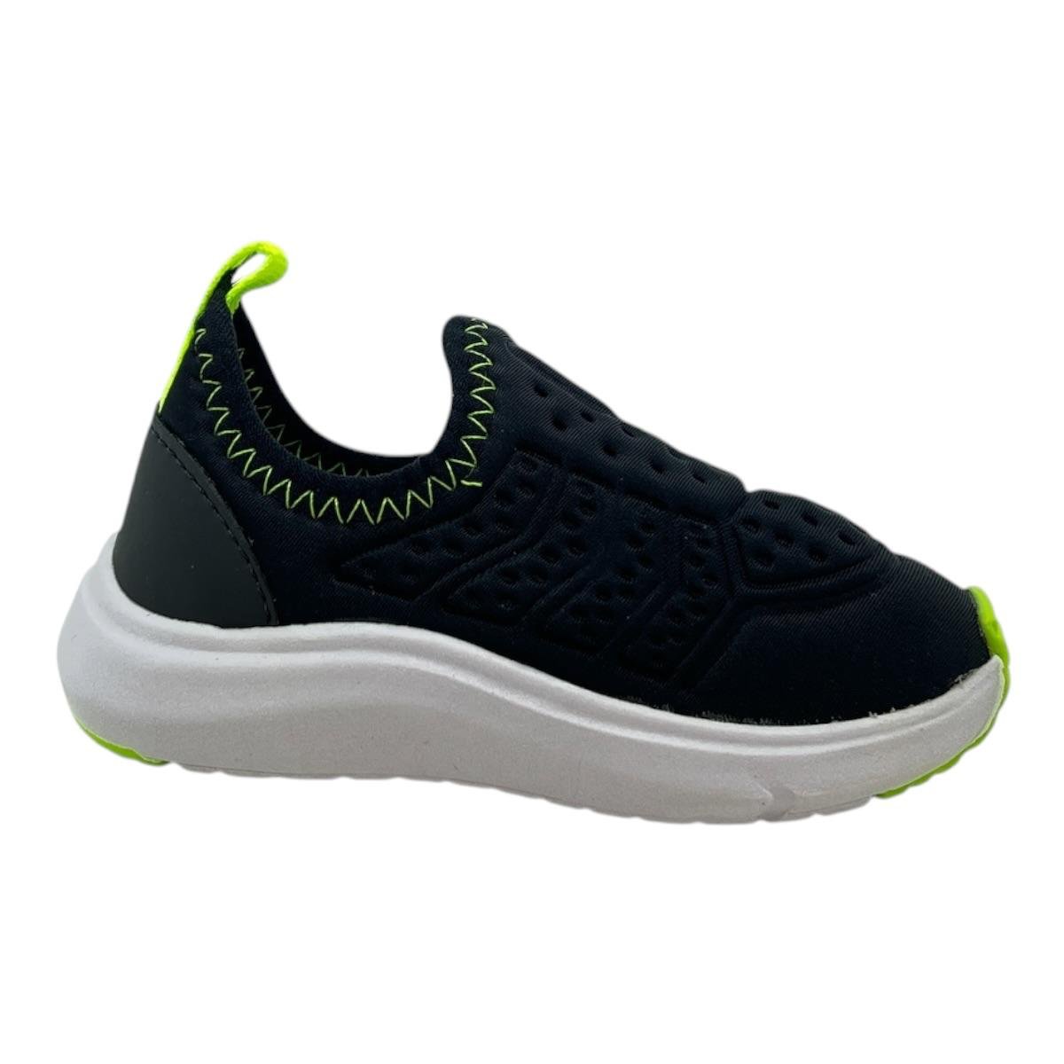TENIS BATATINHA INFANTIL MENINO PLATAFORMA CASUAL 066 PRETO Preto 2