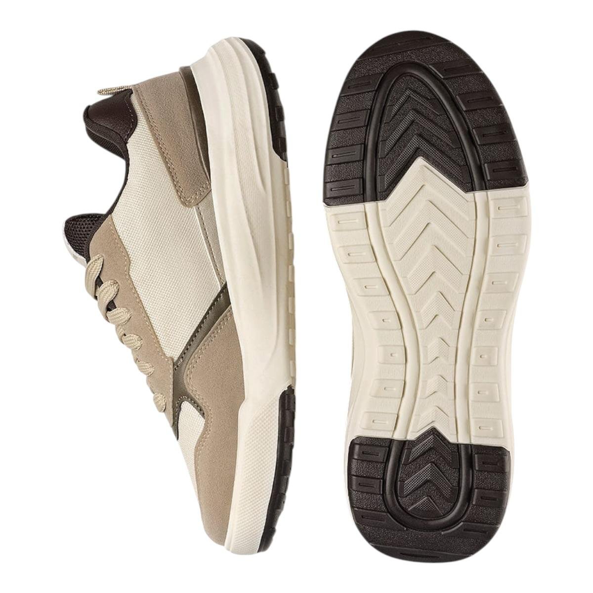 SAPATENIS STRIKE MASCULINO CASUAL MOVE-01 OFF WHITE Branco 3