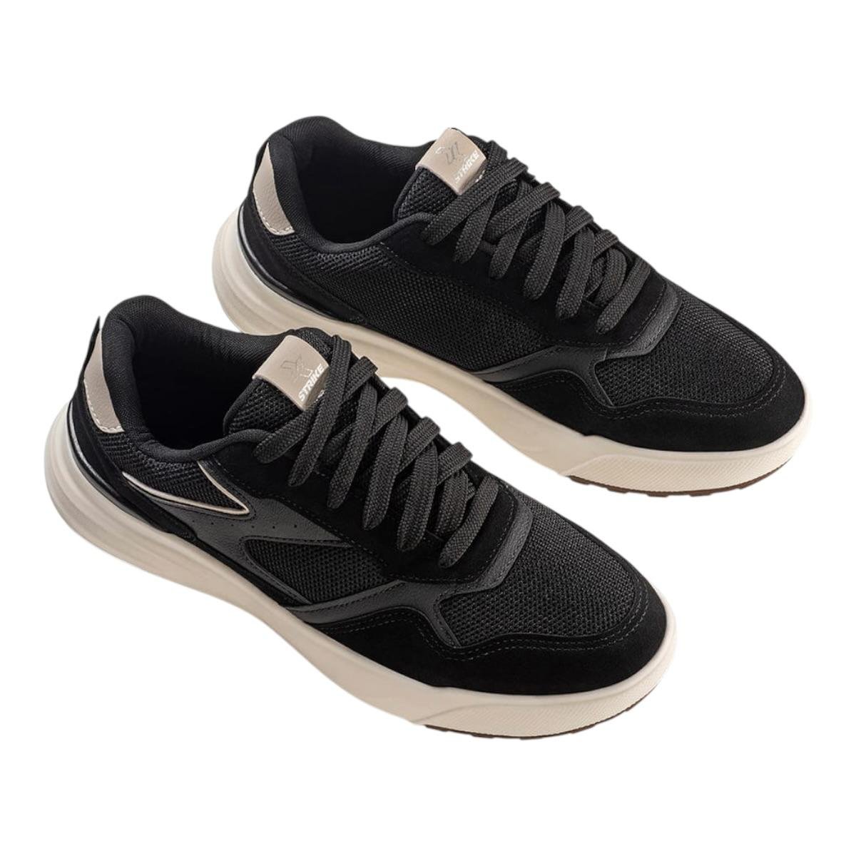 SAPATENIS STRIKE MASCULINO CASUAL MOVE-01 PRETO Preto 2