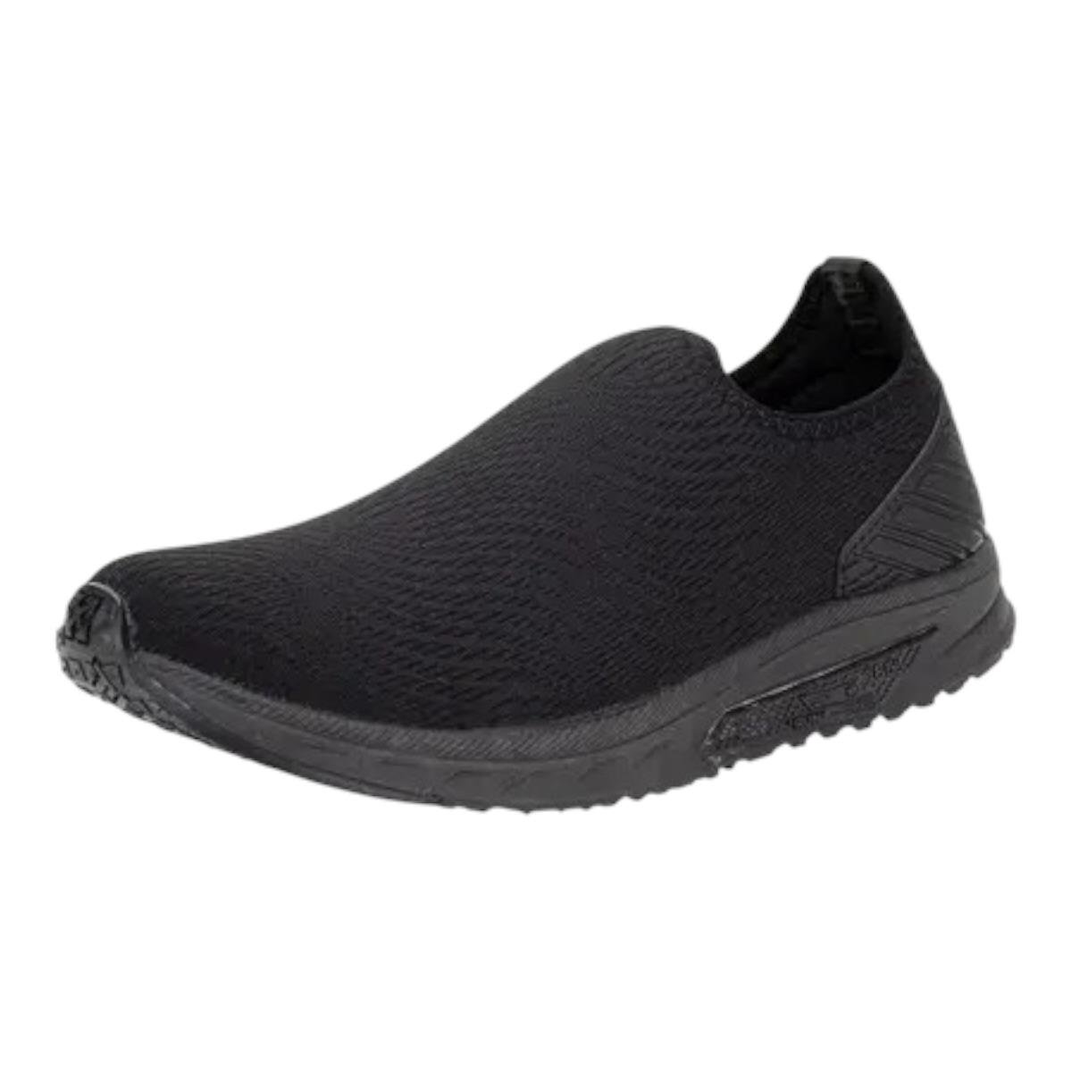 TENIS ZEUZ MASCULINO RUNNING CONFORTO 114NX-04 PRETO Preto 2
