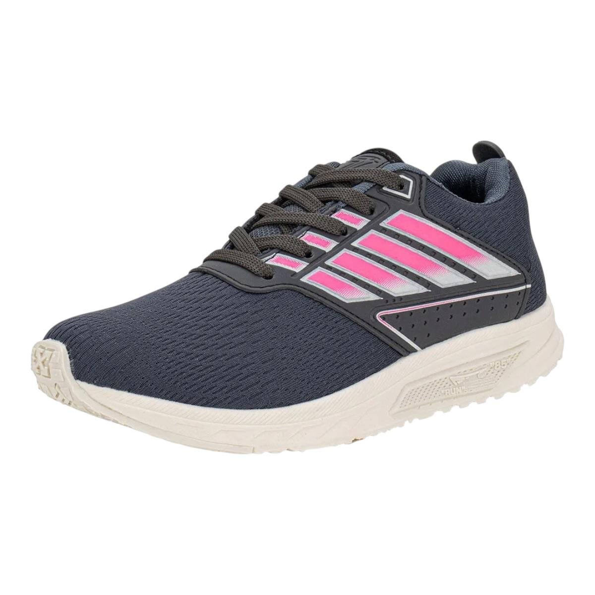 TENIS ZEUZ FEMININO RUNNING CONFORTO 107NX-33 PRETO