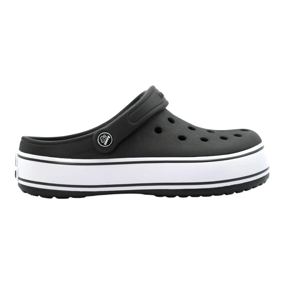 SANDALIA BABUCHE NUVY MASCULINO BANDMAIS CASUAL 1500.NV0008 PRETO Preto 1