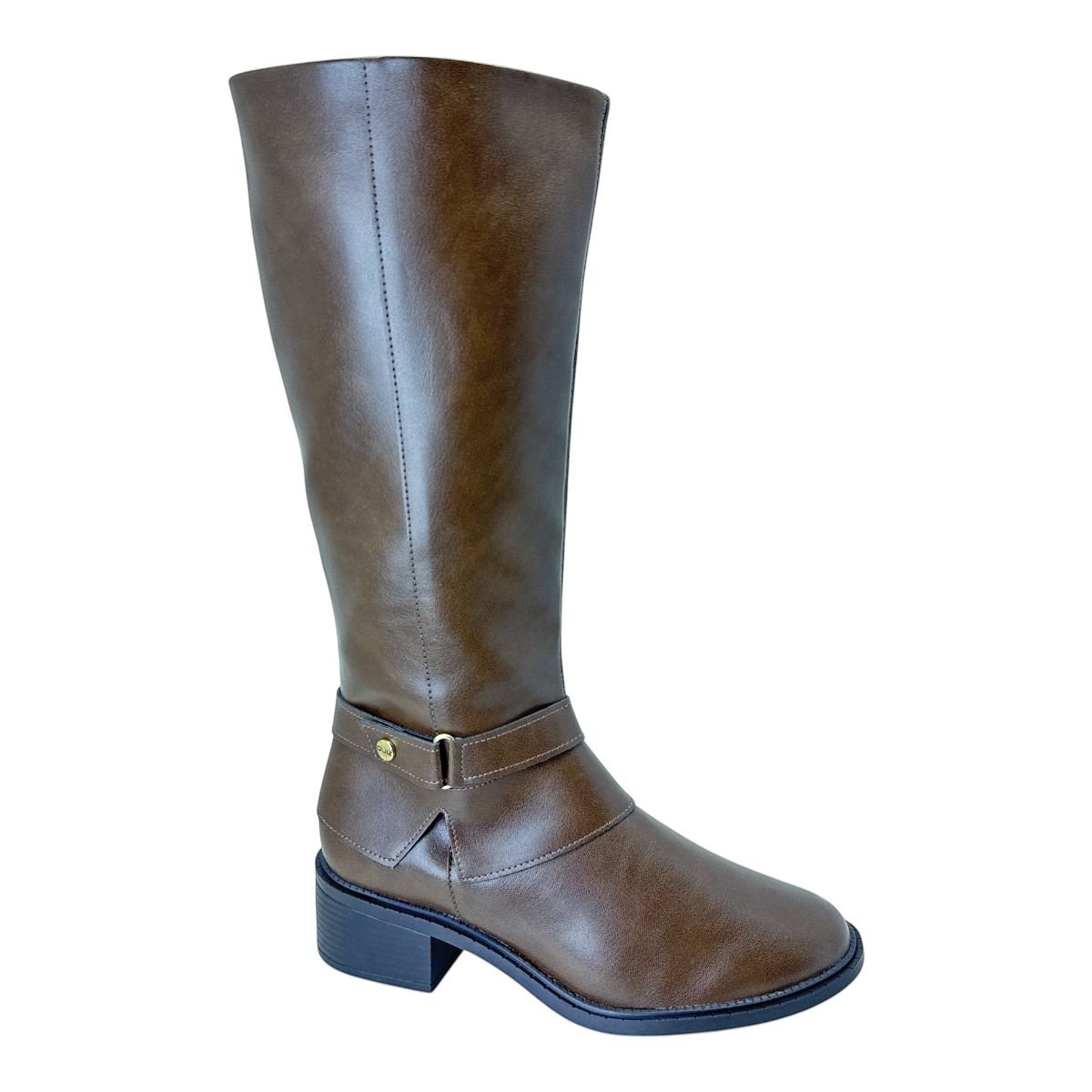BOTA QUIZ FEMININO CANO LONGO CASUAL 68-1938-20 MARROM Marrom 2