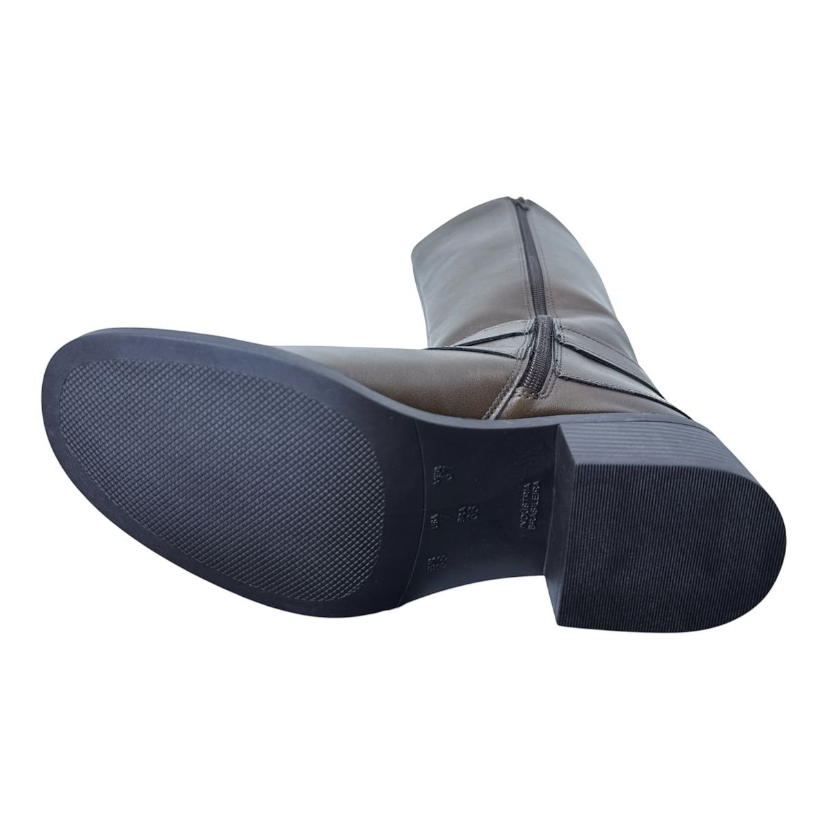 BOTA QUIZ FEMININO CANO LONGO CASUAL 68-1938-20 MARROM Marrom 3