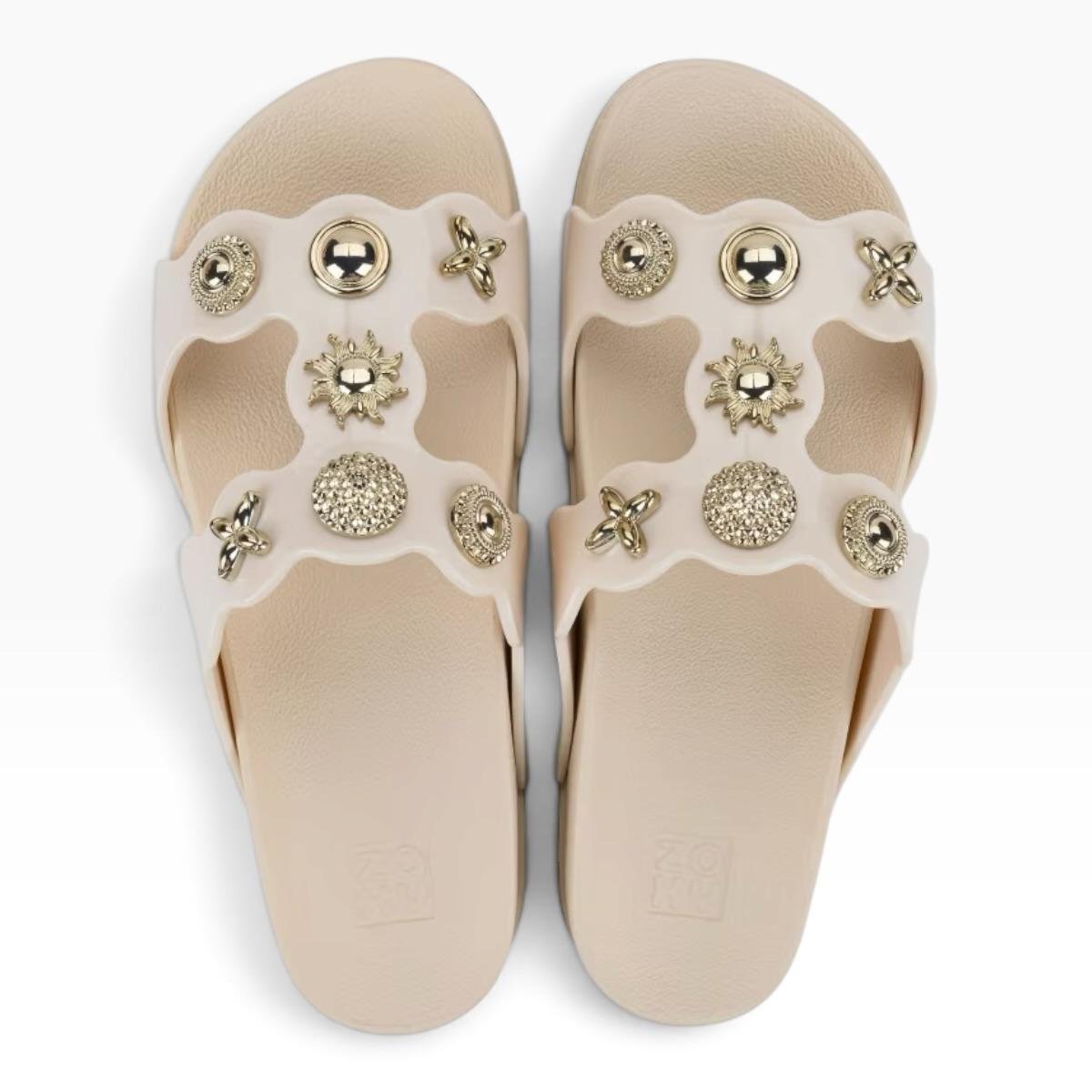 TAMANCO ZAXY FEMININO CHARMS CASUAL 19429 OFF WHITE Off White 3