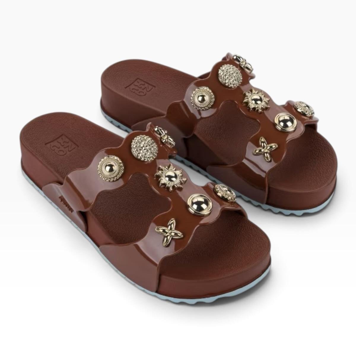 TAMANCO ZAXY FEMININO CHARMS CASUAL 19429 MARROM Marrom 2