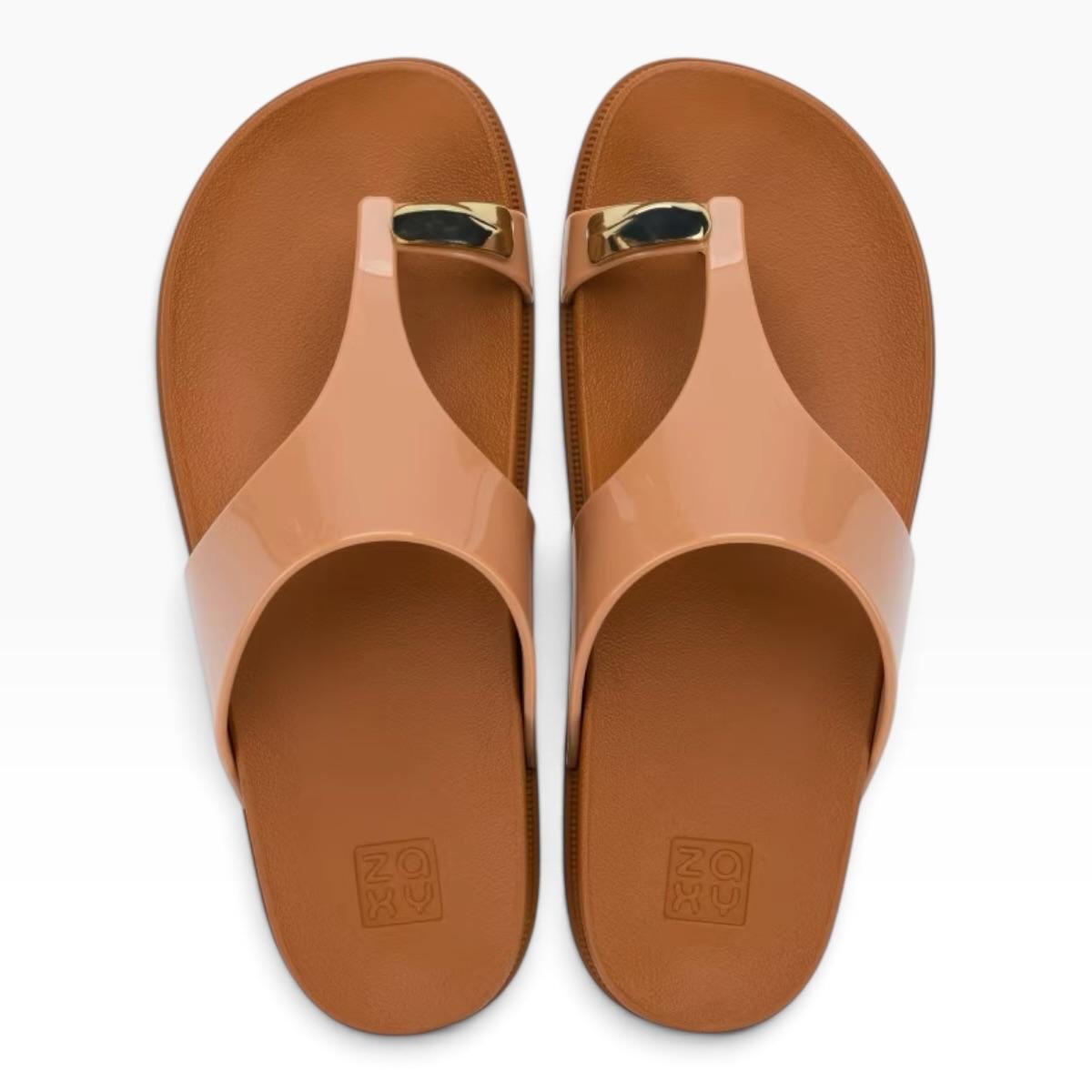 TAMANCO ZAXY FEMININO BUZZ CASUAL 19437 CARAMELO Marrom 3