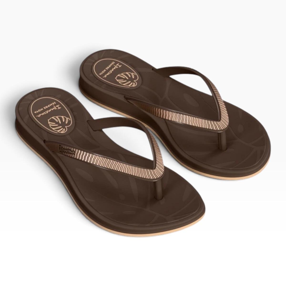 CHINELO IPANEMA FEMININO SHINE CASUAL 27570 MARROM Marrom 2