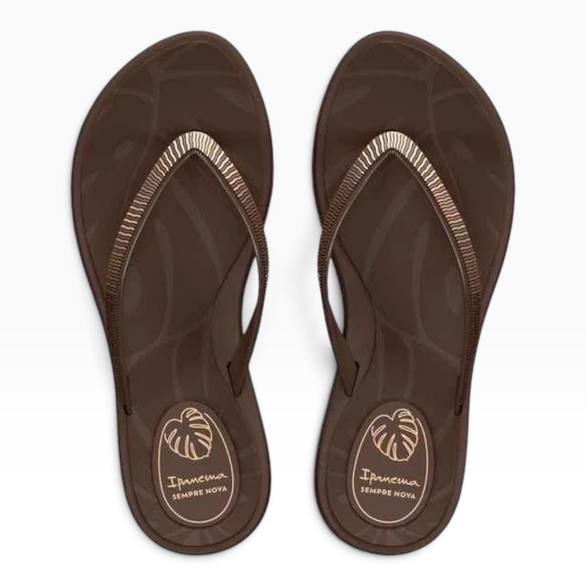 CHINELO IPANEMA FEMININO SHINE CASUAL 27570 MARROM Marrom 3