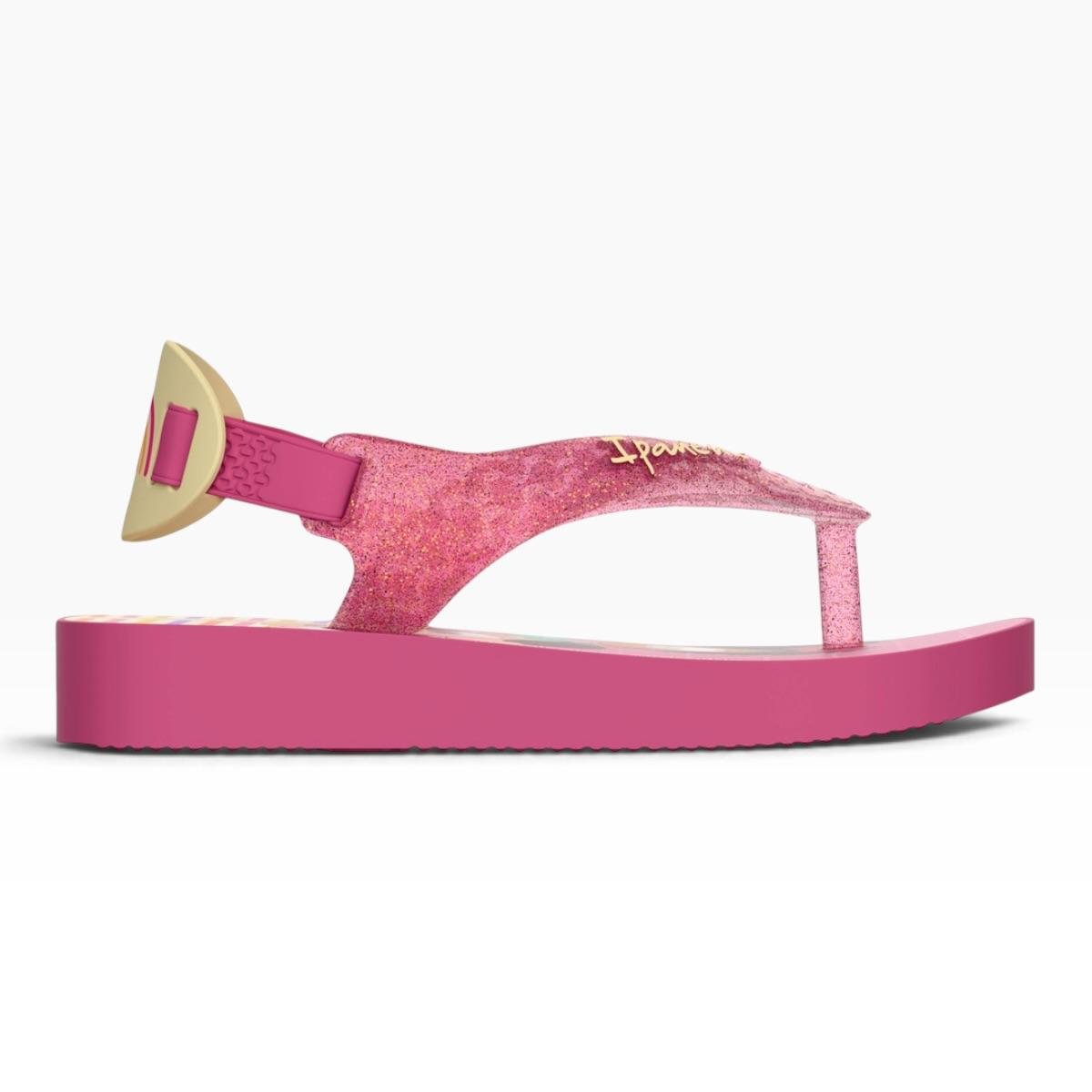 CHINELO IPANEMA INFANTIL BABY MENINA TURMA DA MONICA CASUAL 27636 ROSA