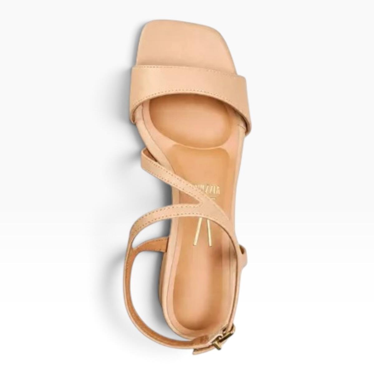 SANDALIA VIZZANO FEMININA SALTO BLOCO CASUAL 6454.141 BEGE Bege 2