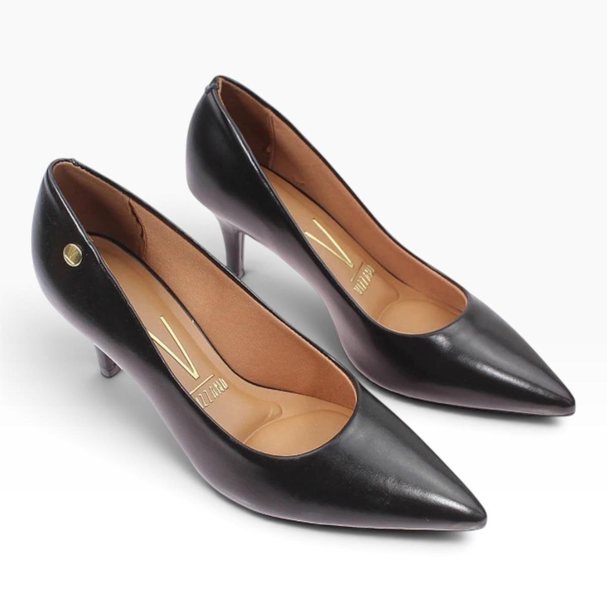 SCARPIN VIZZANO FEMININO SALTO MEDIO CASUAL 1185.702 PRETO Preto 2