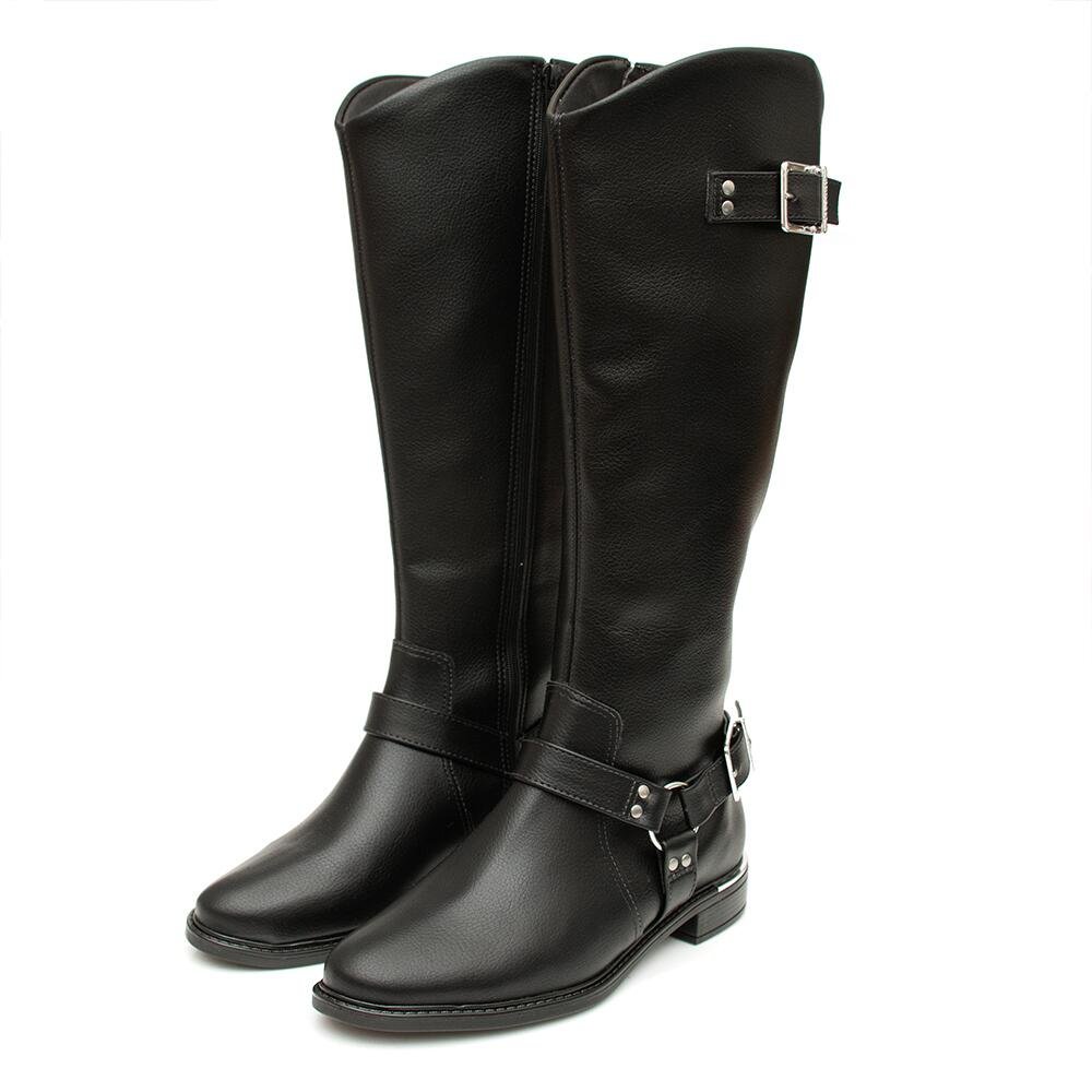 Bota Vizzano Cano Alto Napa Preto Preto 2