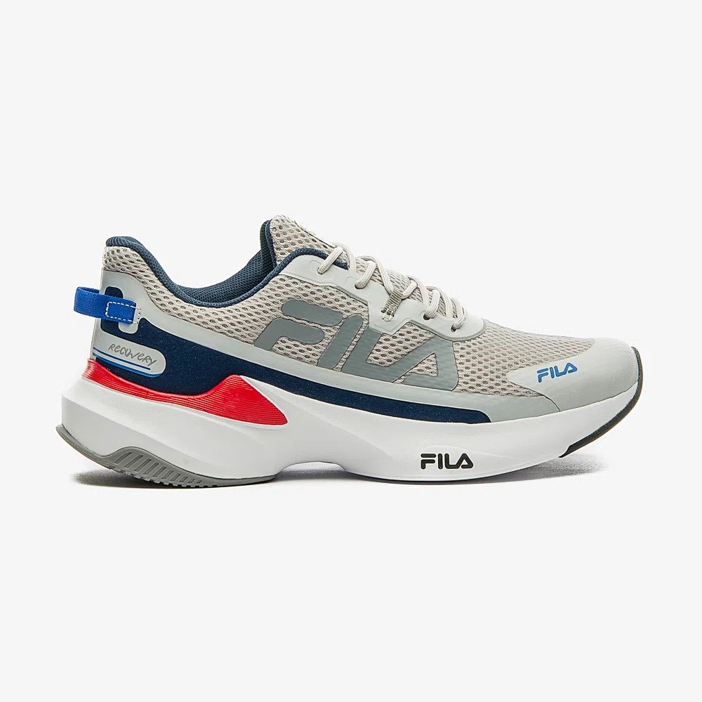 Tênis Fila Recovery Masculino - Cinza e Marinho