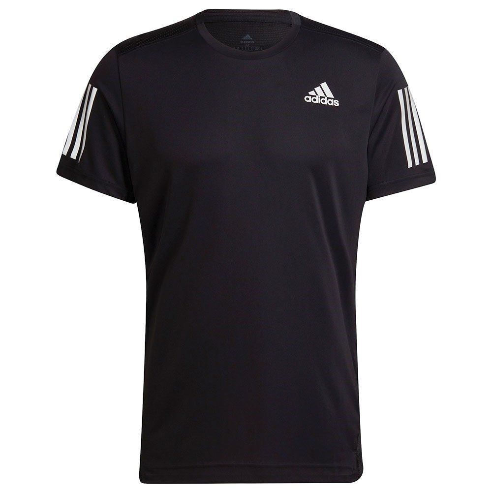 Camiseta Adidas Own The Run Masculina - Preto e Branco