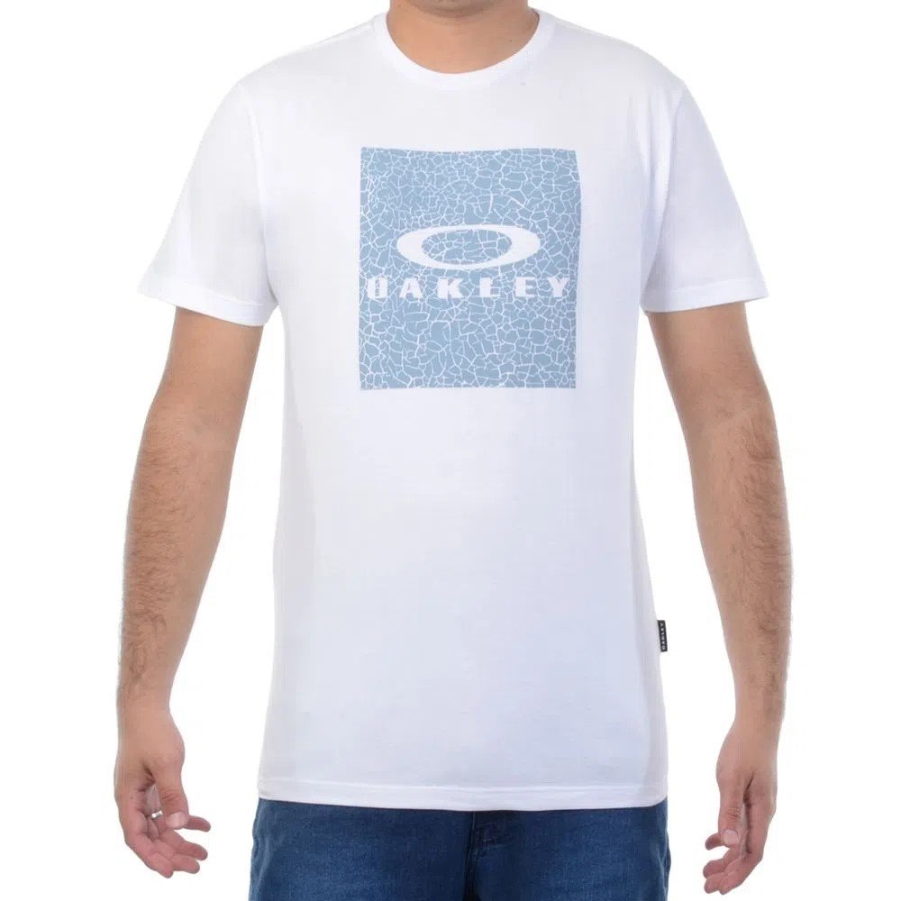 Camiseta Oakley Skull Branca - Compre Agora