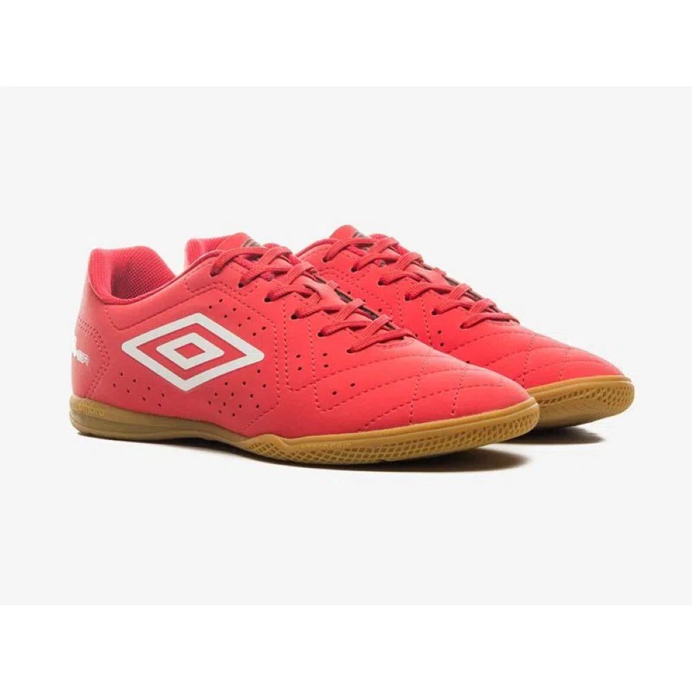 Chuteira Futsal Umbro Neo Striker Masculina - Vermelho Vermelho 3