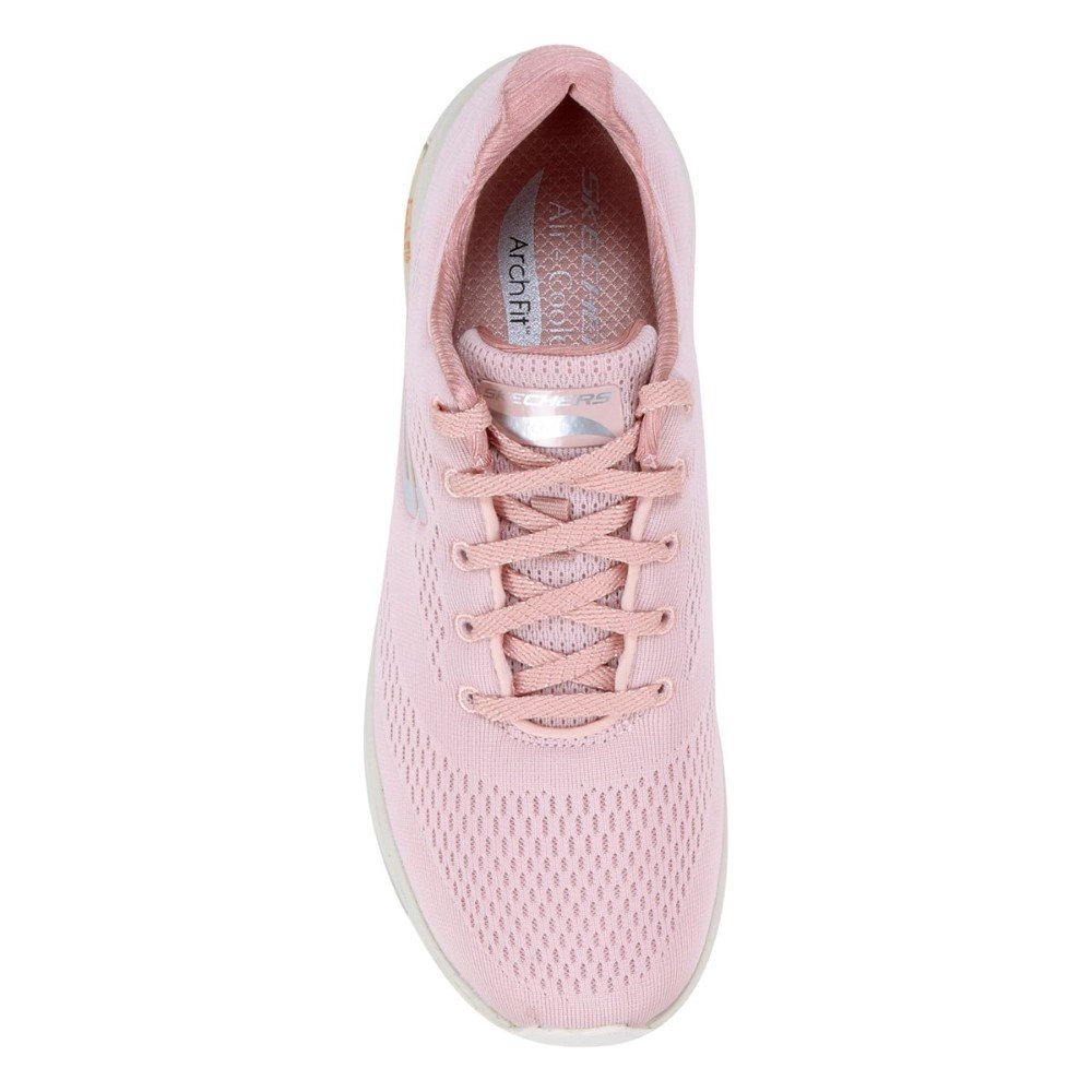 Tênis Skechers Arch Fit Sunny Out Feminino Rosa 4