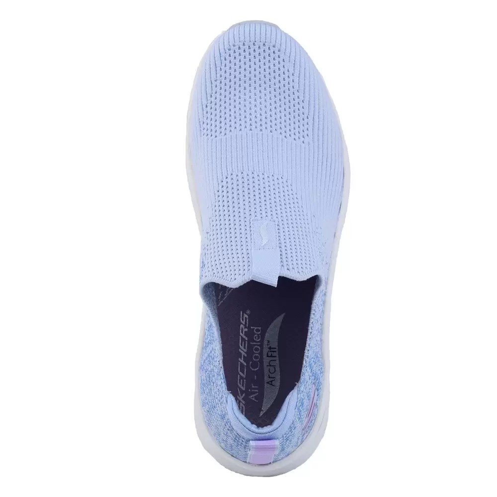 Tênis Skechers Arch Fit Dlux Key Journey Feminino Azul 3