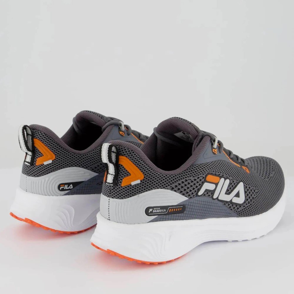 Tênis Fila Racer Brave Run Masculino Cinza 4