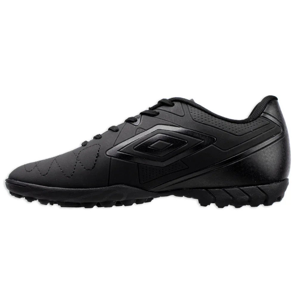 Chuteira Society Umbro Attak Eternal Masculina - Preto Preto 2
