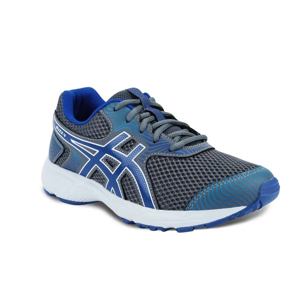 Tênis Asics Infantil Buzz 4 - Azul Cinza/Azul 2