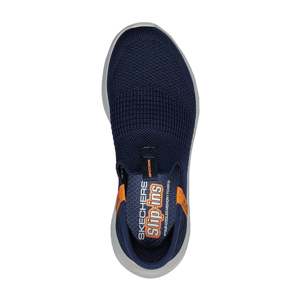 Tênis Skechers Slip-Ins Ultra Flex 3.0 Infantil - Marinho Azul 2