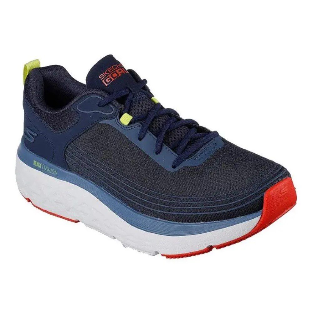 Tênis Skechers Max Cushioning Delta Relief Masculino - Azul Azul 4