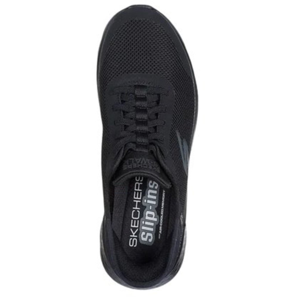 Tênis Skechers Slip-Ins Go Walk Flex Hands Masculino - Preto Preto 4