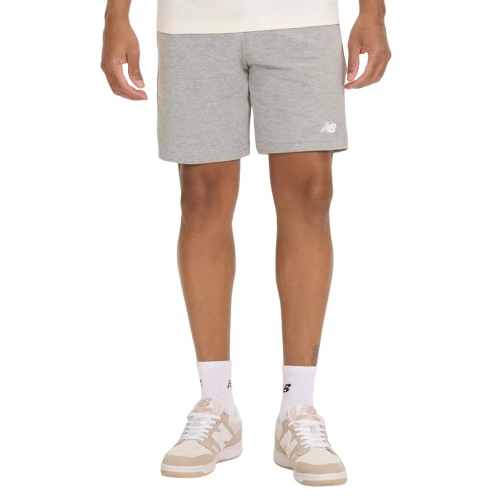 Shorts New Balance Essentials Masculino - Cinza e Branco Cinza 2