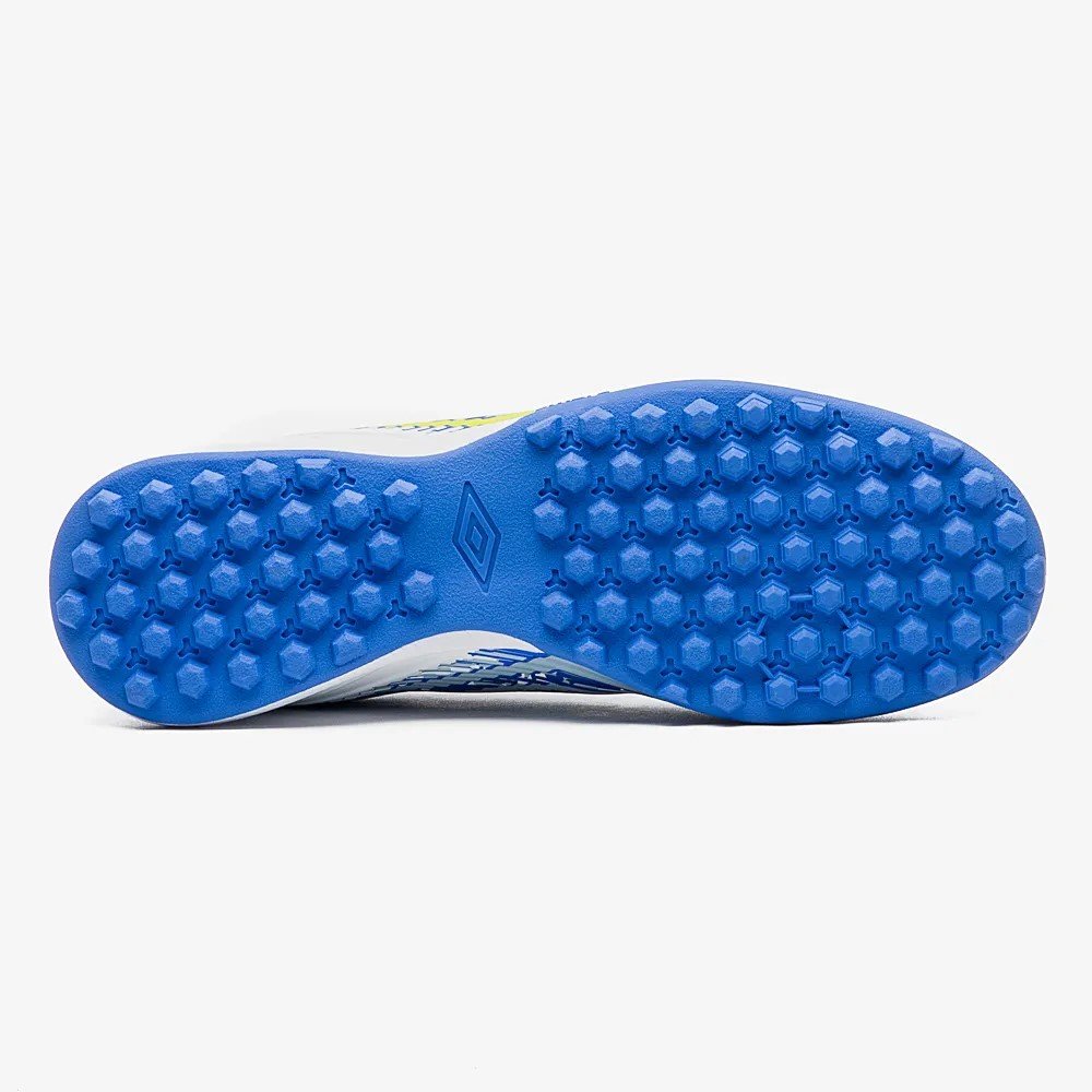 Chuteira Umbro Society Gravity Masculina - Royal e Branco Azul 5