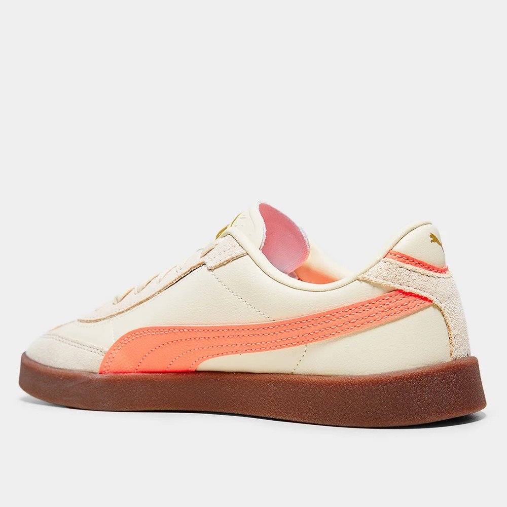 Tênis Puma Club II Era Feminino - Rosa Branco 3