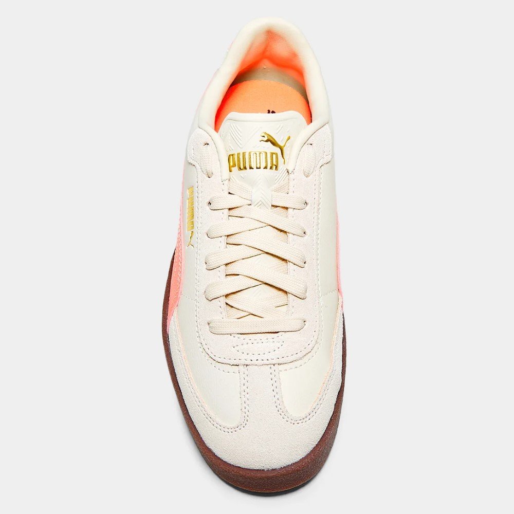 Tênis Puma Club II Era Feminino - Rosa Branco 4