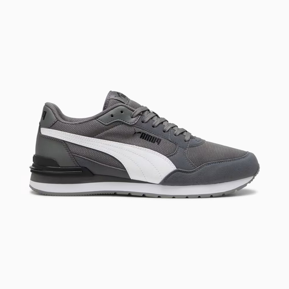 Tênis Puma St Runner V4 Mesh Masculino - Cinza