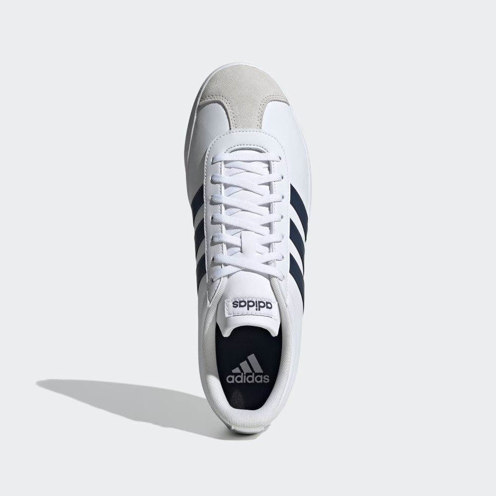 Tênis Adidas Vl Court Base Masculino - Branco Branco 3