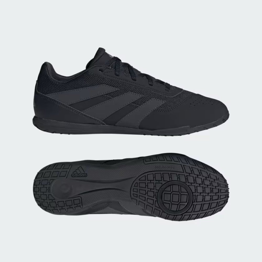 Chuteira Adidas Salão Predator 24 Club Masculina - Preta Preto 4