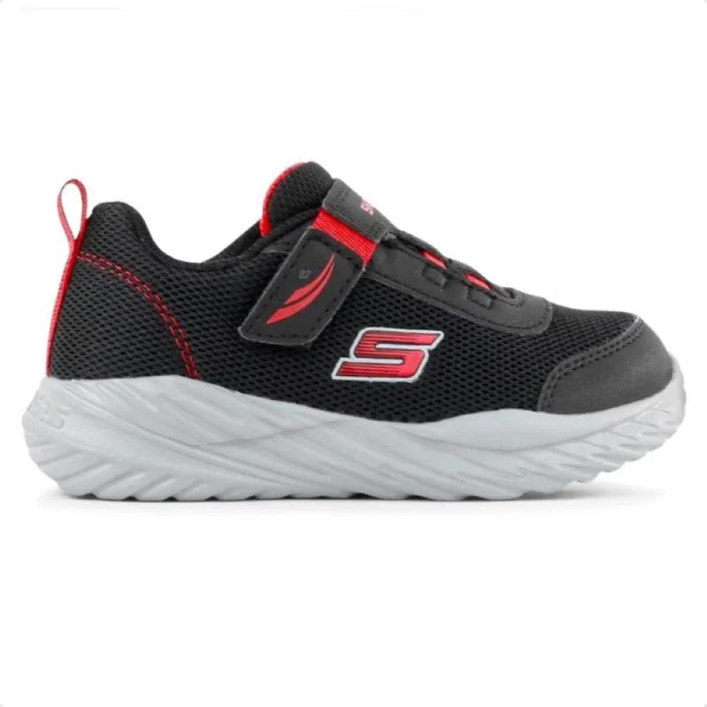 Tênis Skechers Infantil Nitro Sprint - Swft Buddies - Preto