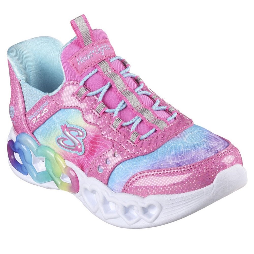 Tênis Skechers Infantil Infinite Heart Light - Lilas Roxo 2