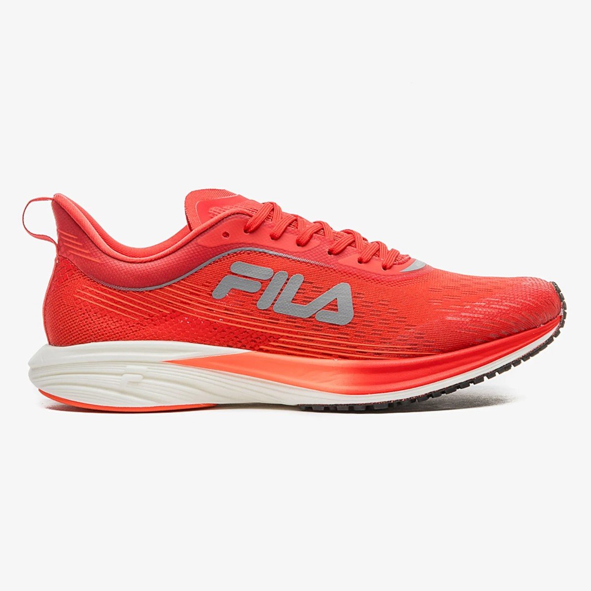 Tênis Corrida Fila KR6 Frame Masculino - Vermelho Laranja 1